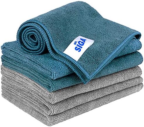 MR.SIGA Microfiber Cleaning Cloths, All Purpose Cleaning Towels by MRSIGA