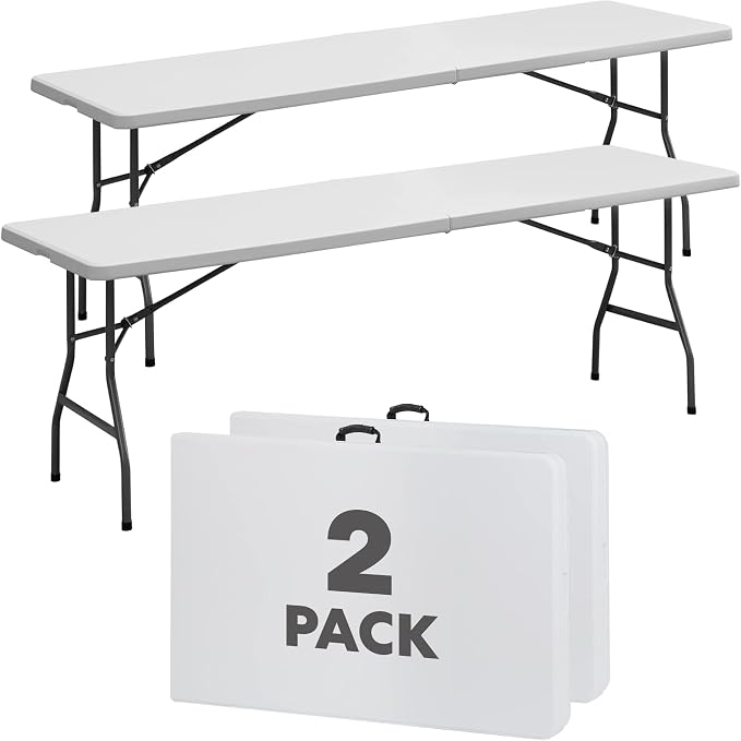 SIMPLI-Magic White Foldable Table, and Catering by Simpli-Magic