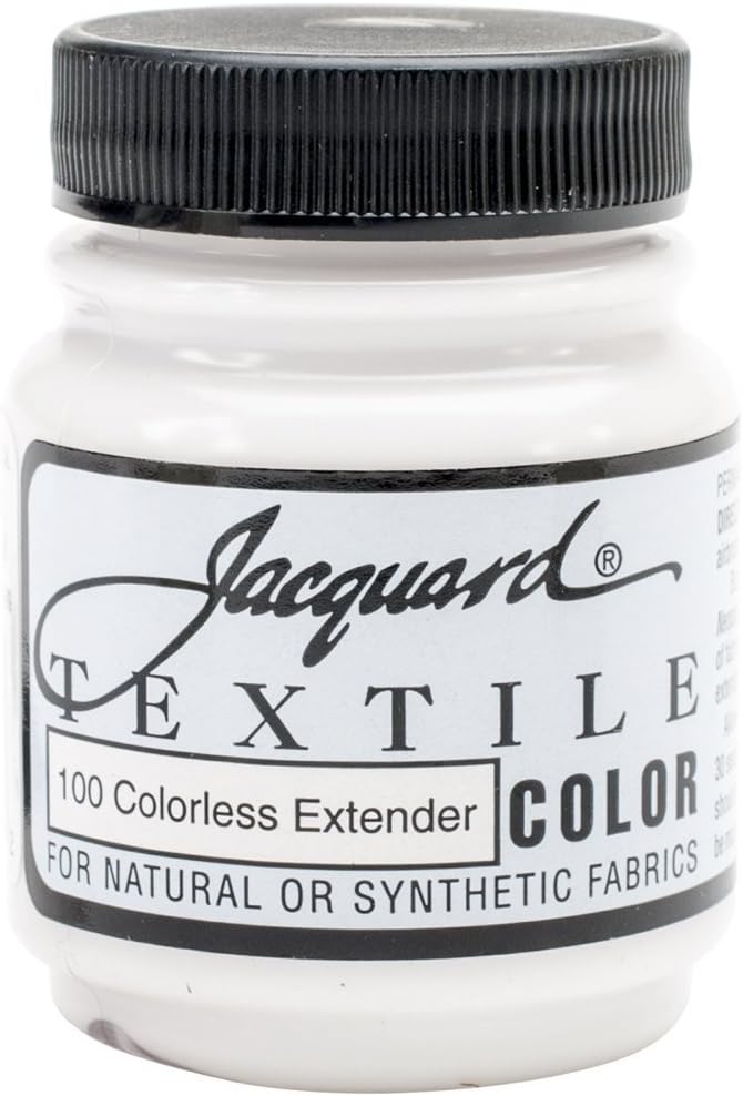 Jacquard Fabric Colorless Paint 2.25 Oz Clear Extender by Jacquard