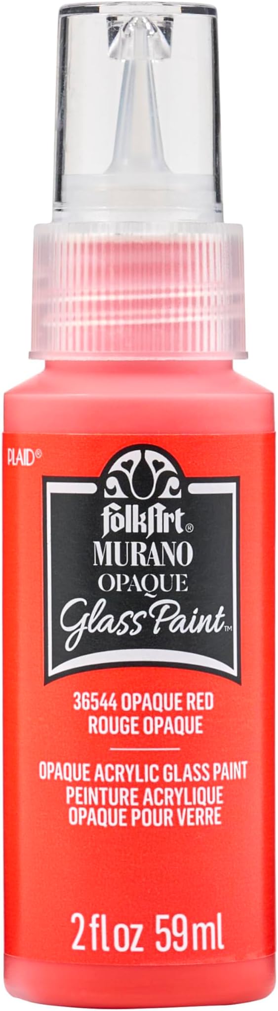 FolkArt Murano Opaque Acrylic Glass Paint, 2 fl oz by FolkArt