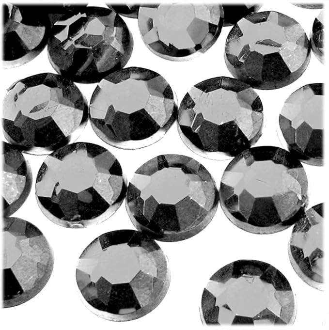 The Crafts Outlet 72pc Rhinestones Round 20mm - Peridot Light Green