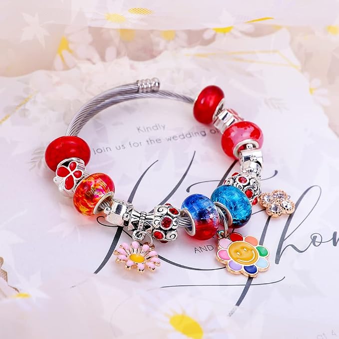 European Large Hole Spacer Charm Beads - Image 3