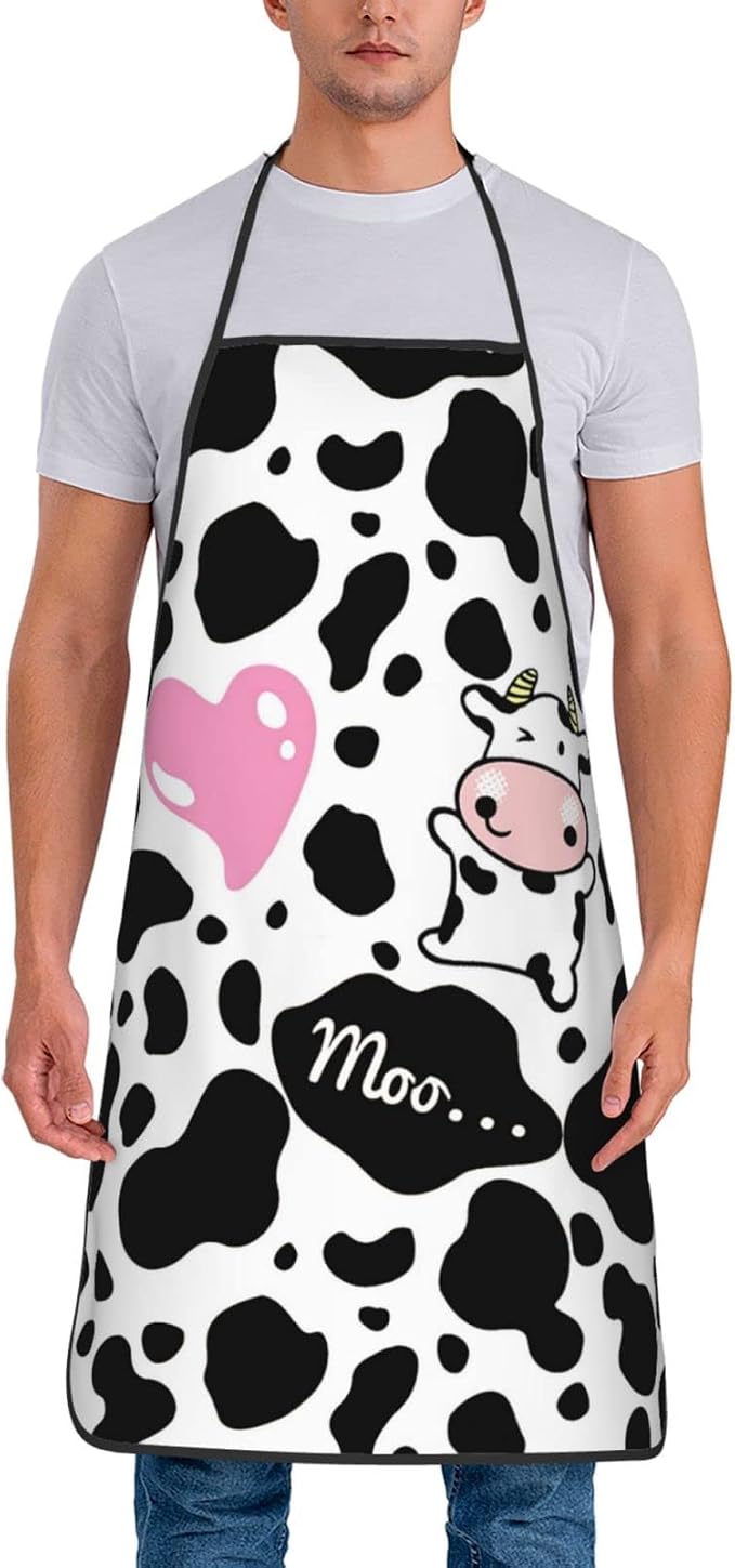 Apron Cooking Chef Work Shop Women Men Baking Decorations Painting Bbq Grilling - Image 2
