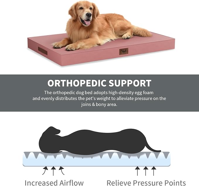 Outdoor Orthopedic Dog Bed, Waterproof Dog Bed - Image 3