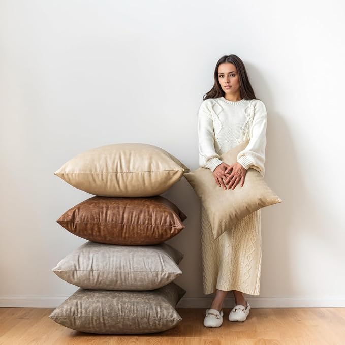 Vintage Pillow Covers Pack of 2, - Image 5