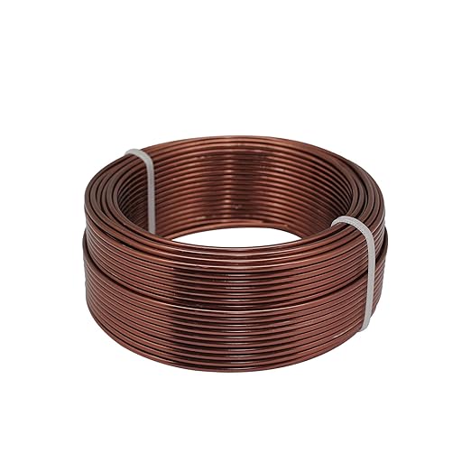 12 Gauge Aluminum Craft Wire, 2mm×30Yards Bendable Metal Craft Wire for Bonsai Plant Stand, Doll Skeletons, Wire Sculpture, Jewelry Making and Home Decorations (Bronze)