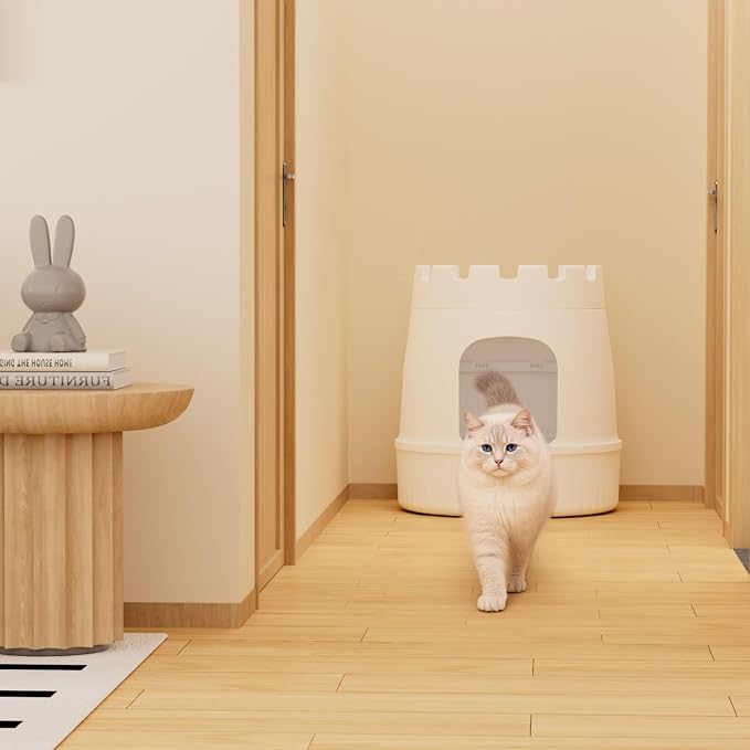 Lifewit Cat Litter Box, Hidden Enclosure Litter Tray - Image 8
