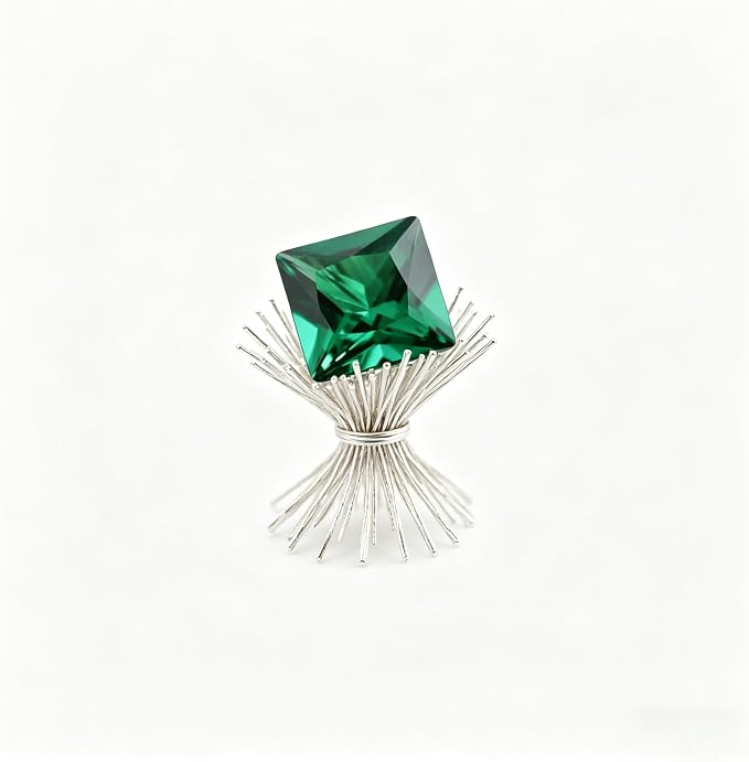 Emerald Green Color Cubic Zirconia Loose Beads Unset - Image 6