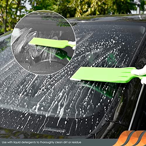 EHDIS Window Tint Bulldozer Squeegee Scrubber Paddle Squeegee, Long Handle Flat - Image 6