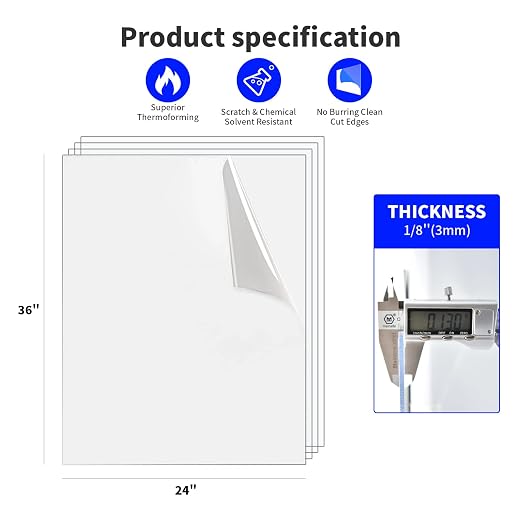 Art3d 1/8" Thick Plexiglass Sheets - Image 8