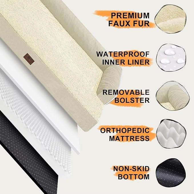 Extra Large Dog Bed-Orthopedic Waterproof XL Dog Bed - Image 5