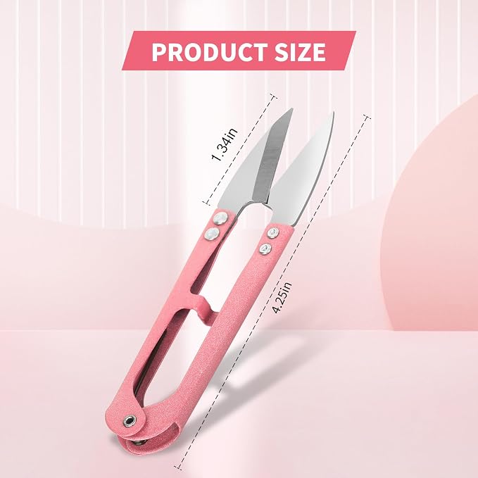 CZZXI 3PCS Thread Snips, High-Carbon Steel Thread Cutter | 4.25inch Yarn - Image 3