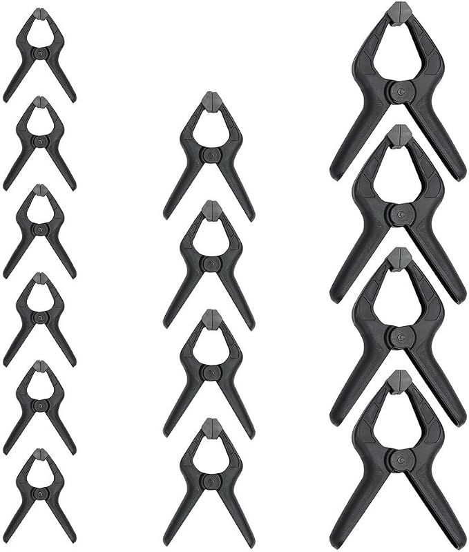 Amazon Basics 14-Piece Nylon Spring Clamp Set by AmazonBasics