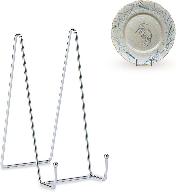 Hoewina Plate Stands for Display, Plate Holder Display Stands, Metal Frame by Hoewina