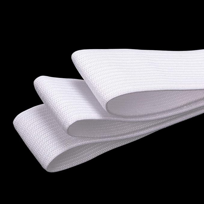 Airisoer Elastic Bands for Sewing 1 Inch 32 Yards White Knit Elastic Spool High - Image 5