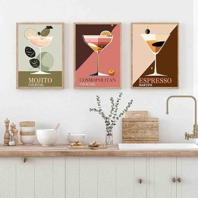6 Pack Cocktail Cross Stitch Kits - Image 3