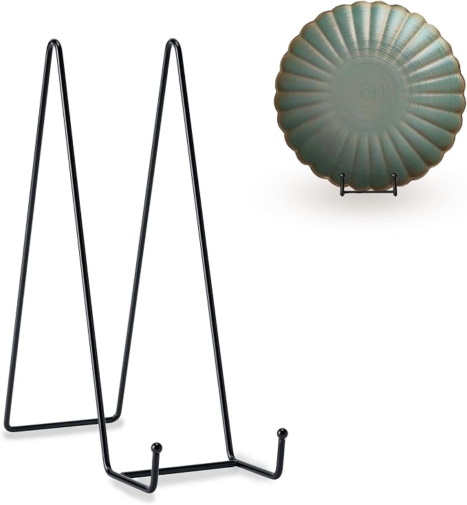 Hoewina Plate Stands for Display, 3 Pack 12 Inch Plate Holder Display Stands by Hoewina