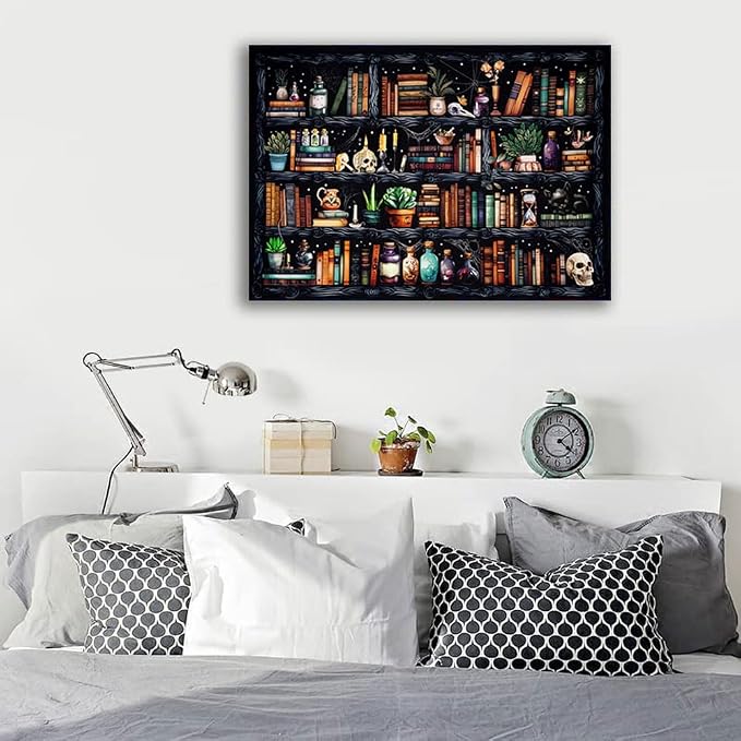 Bookshelf Stamped Cross Stitch Kits - Image 8