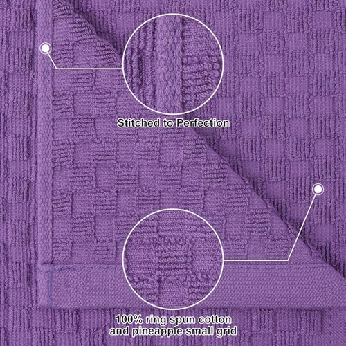 Homaxy 100% Cotton Terry Kitchen Towels - Image 3
