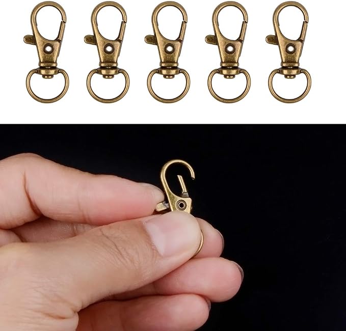 HXSEMAYIG 100PCS Keychain Hooks - Image 3