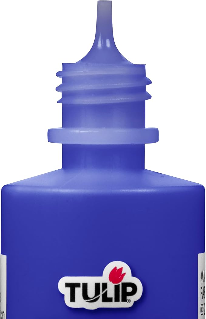 Tulip 41413 Dimensional Fabric Paint 4oz Slick Royal Blue - Image 2