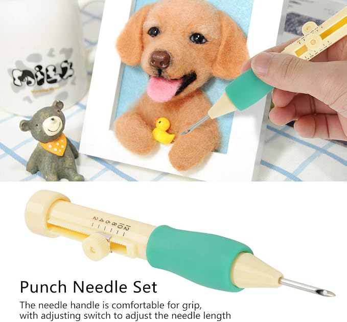 Punch Needle Embroidery Set Embroidery Needle Punch - Image 7