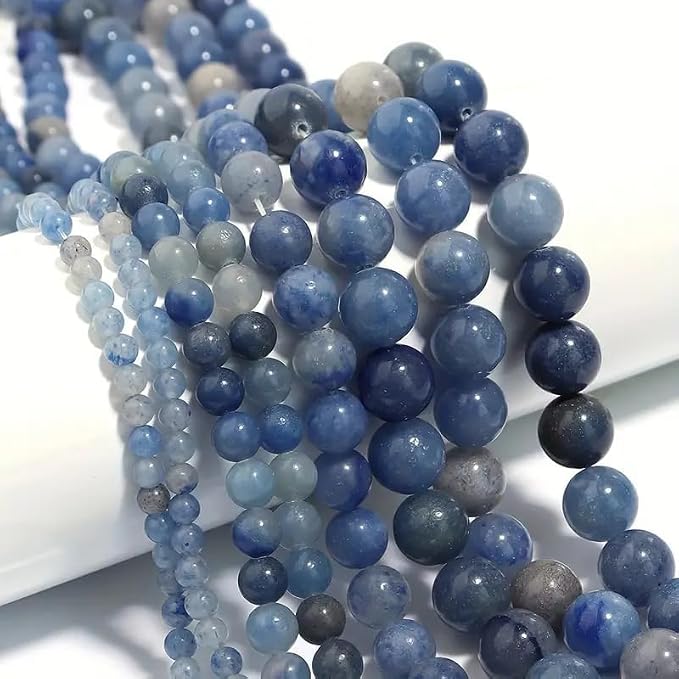Zenkeeper About 180 Pcs Blue Aventurine Beads - Image 6