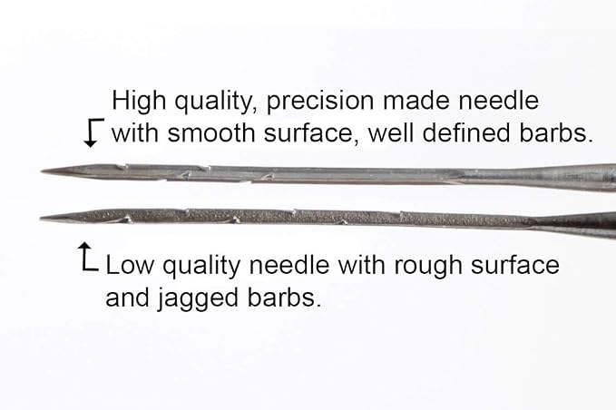 Sample Set | Precision Wool Felting Needles | 36 Gauge Star, 38 Gauge Star - Image 2
