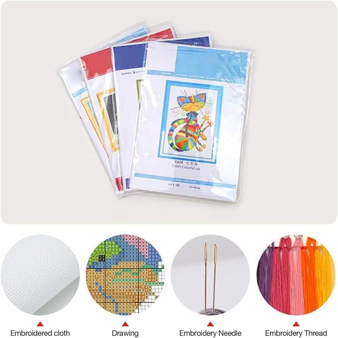 niurenmaoyi Stamped Cross Stitch Kits - Image 4