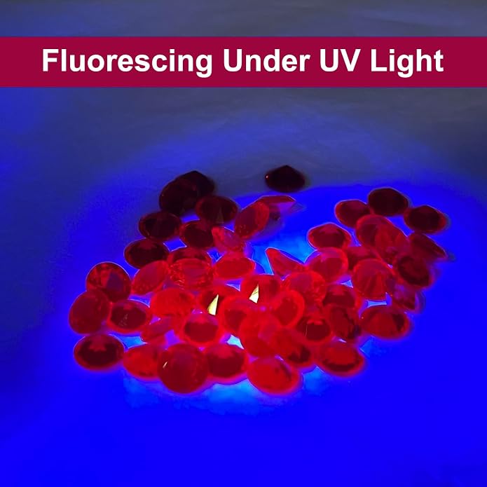 50Pcs Loose Synthetic Ruby Stone Bulk Wholesale Round Brilliant Cut Diamon - Image 3