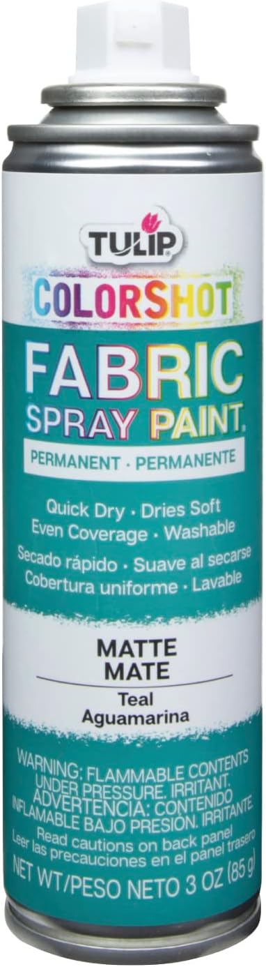 Tulip ColorShot Instant Fabric Spray Paint, Permanent Color Spray-On Fabric - Image 3