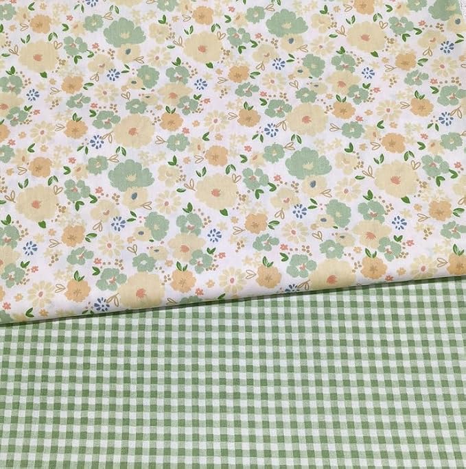 Cotton Fabric DIY Making Supplies Quilting Patchwork Fabric Fat Quarter Bundles - Image 7