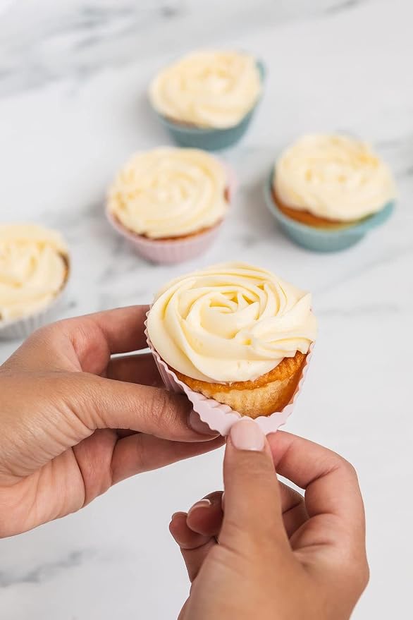 The Silicone Kitchen Reusable Silicone Baking Cups Silicone Muffin Liners - Image 8