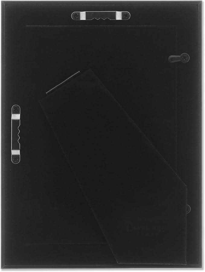 Lawrence Frames 535446 Black 4x6 Classic Detailed Picture Frame - Image 4