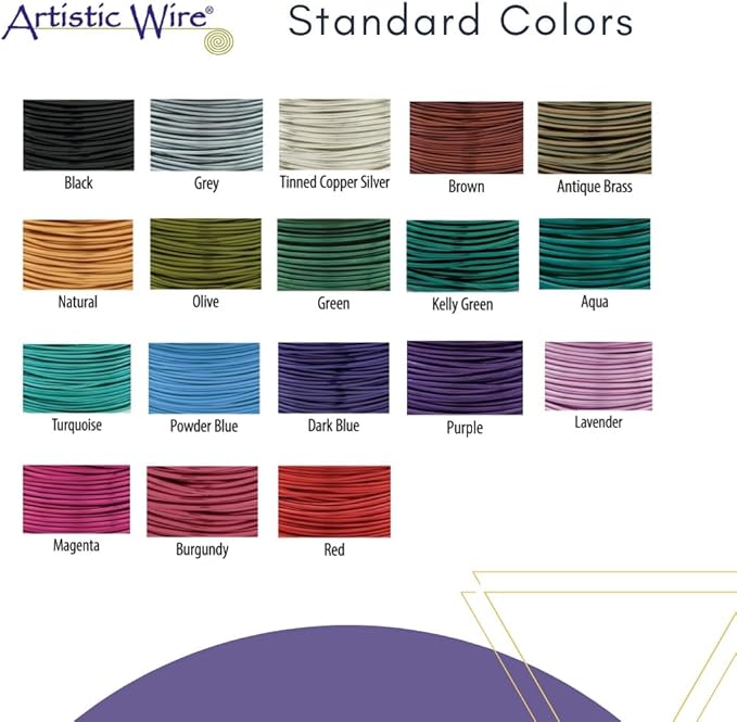 Artistic Wire, 26 Gauge Tarnish Resistant Tinned Copper Craft Wire, 30 yd - Image 5
