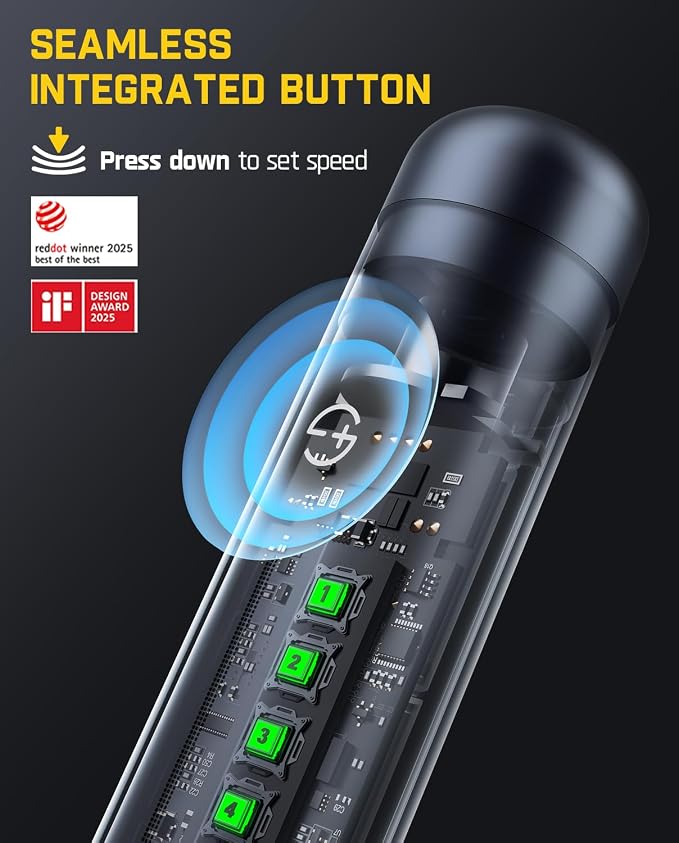 Fanttik F2 Master Mini Cordless Rotary Tool Kit, NeoPulse Motor, 5 Speed - Image 2