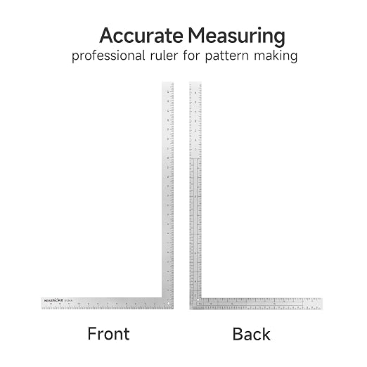 KEARING 24"x14" L-Square Ruler - Image 3