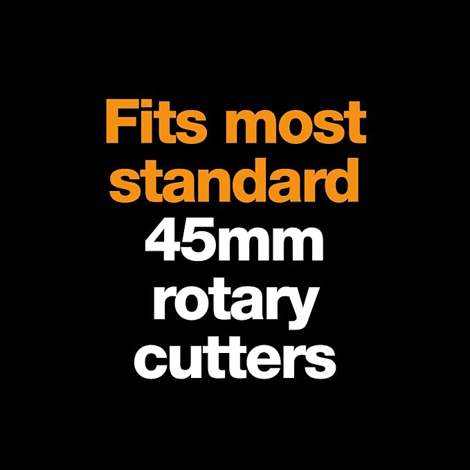 Fiskars 45mm Perforated Rotary Blade, Crochet Edge Skip Stitch Rotary Cutter - Image 5