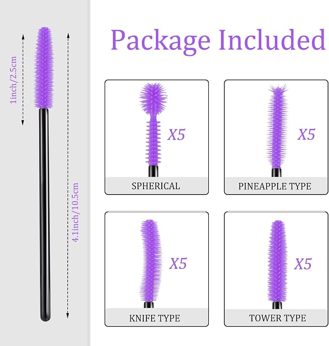 FJW Machine Cleaning Brushes, Reusable Silicone Dense Bristles Clean Brush - Image 4