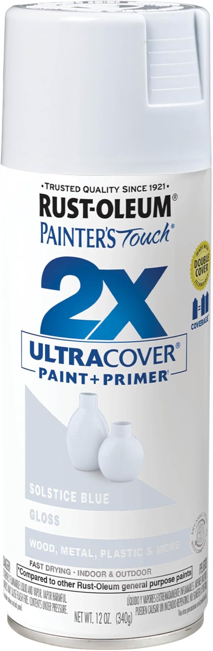 Rust-Oleum Painter's Touch 2X Ultra Cover Spray Paint, Gloss Solstice Blue | by Rust-Oleum