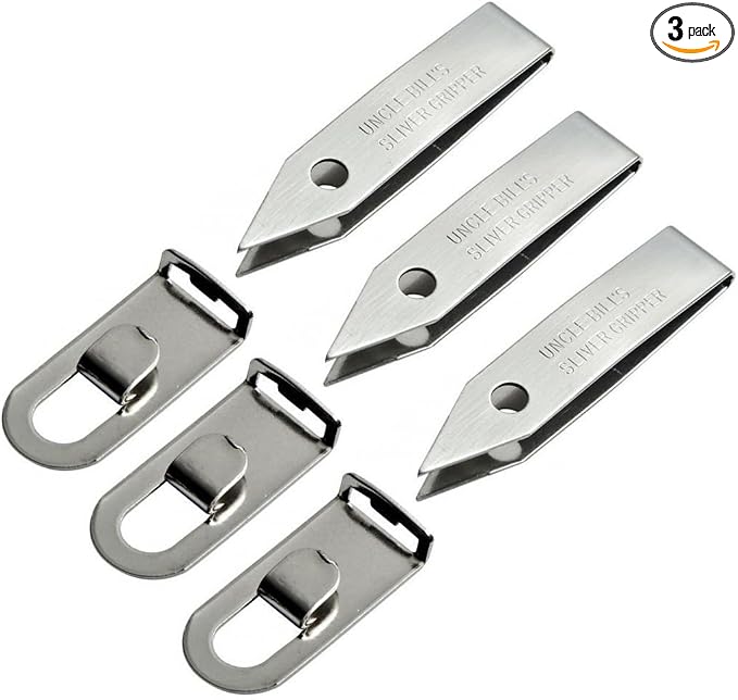 3 Pk Uncle Bill's Sliver Gripper Precision Key Chain Tweezers by Sliver+Gripper