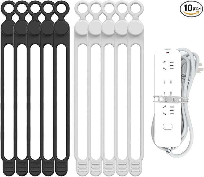 UMUST Silicone Cable Straps by ELECTRONICACCESSORIES