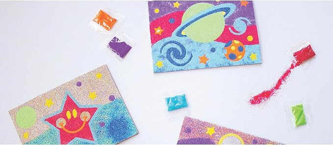 Fun Express Awesome Outer Space! Sand Art | Crafts - Image 3