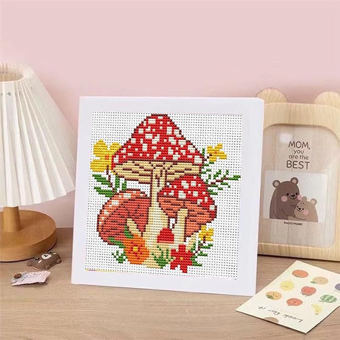Tiwabb Mushroom Cross Stitch Kits - Image 7