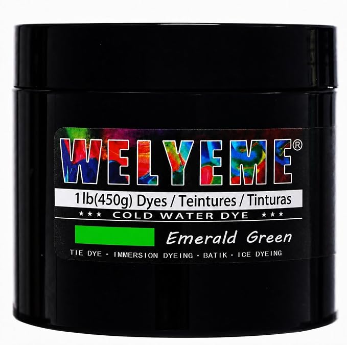 Cold Water Dye 1lb, Tie Dye Powder, Fabric Dye Powder by WELYEME