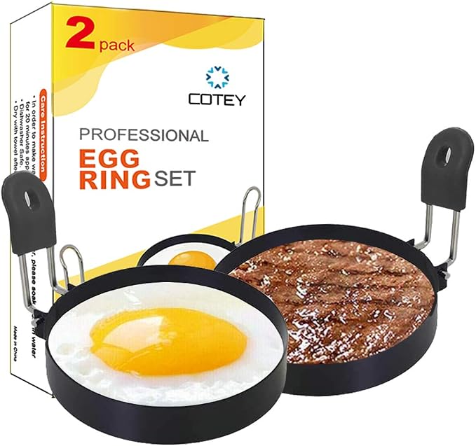 COTEY 3.5" Egg Rings Set of 2 - Image 2