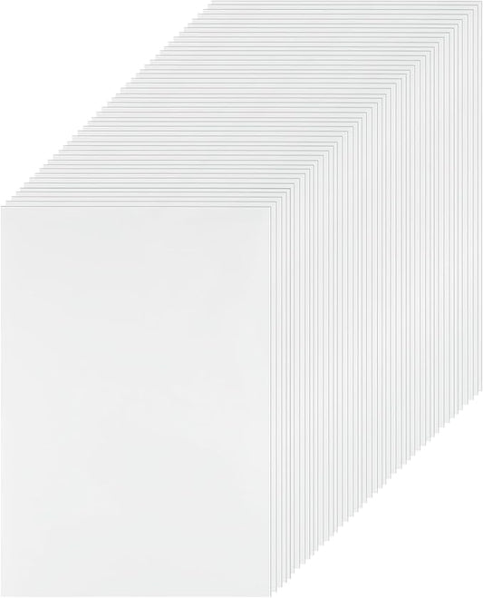 100 Pcs Freezer Paper for Quilting 8.5 x 11 Inch Quilter Freezer Paper Sheets for DIY Projects Handmade Tailor Applique & Sewing Projects