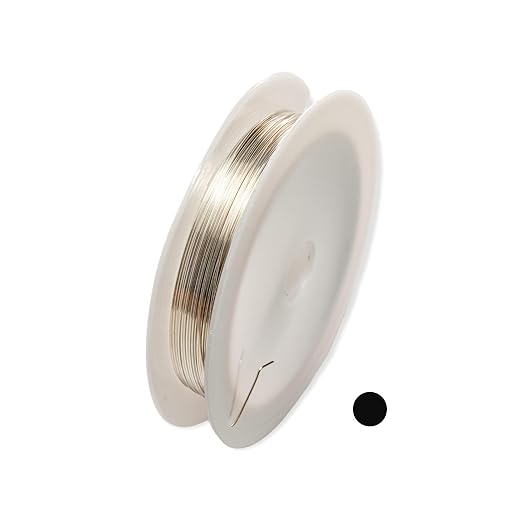 925 Sterling Silver Wire, 28 Gauge, Half Hard, 100FT by CRAFT WIRE | Sterling by CRAFTWIRE
