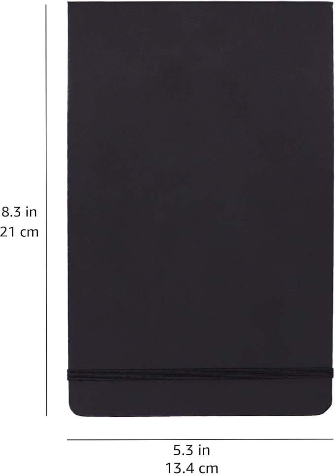 Amazon Basics Art Sketch Book for Drawing and Painting, Thick Paper, 5.25" x - Image 7