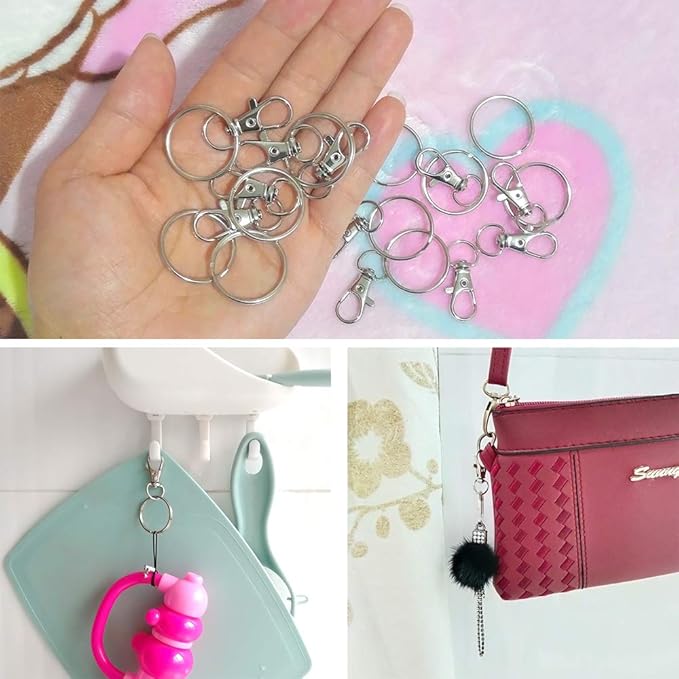 HXSEMAYIG 100PCS Keychain Hooks - Image 5
